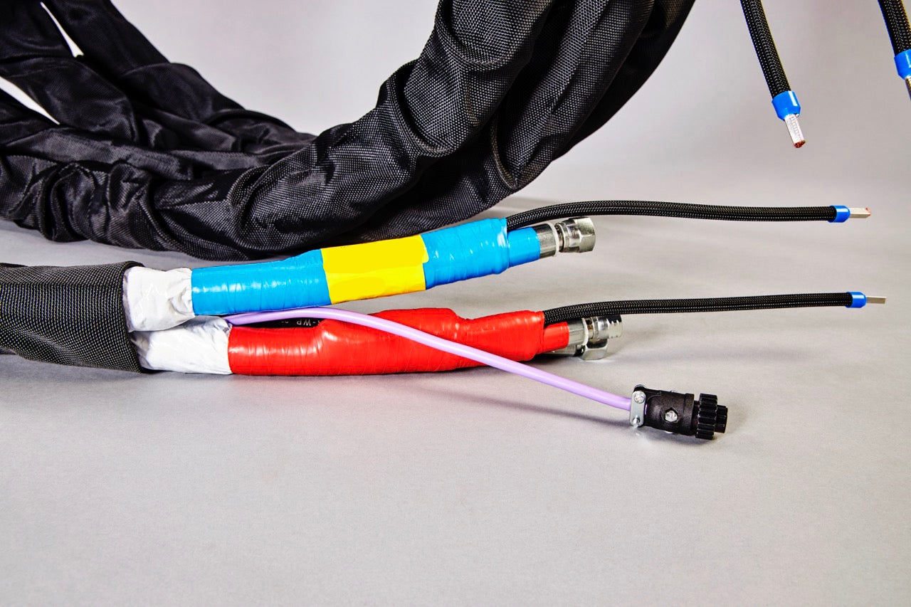 50 ft LP 3/8" 2,500 psi Hose with TSU and scuff (HH-LP50T)
